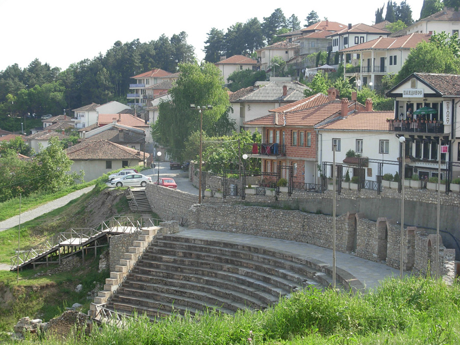 Македония, Охрид, амфитеатър
