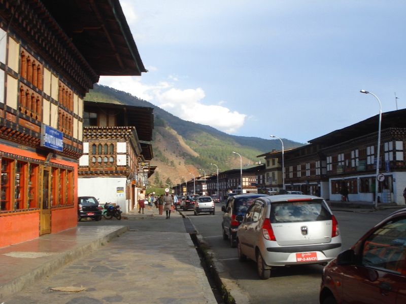 Бутан, PARO MAIN STREET
