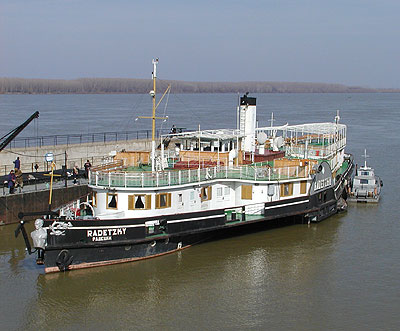 река Дунав, корабът Радецки
