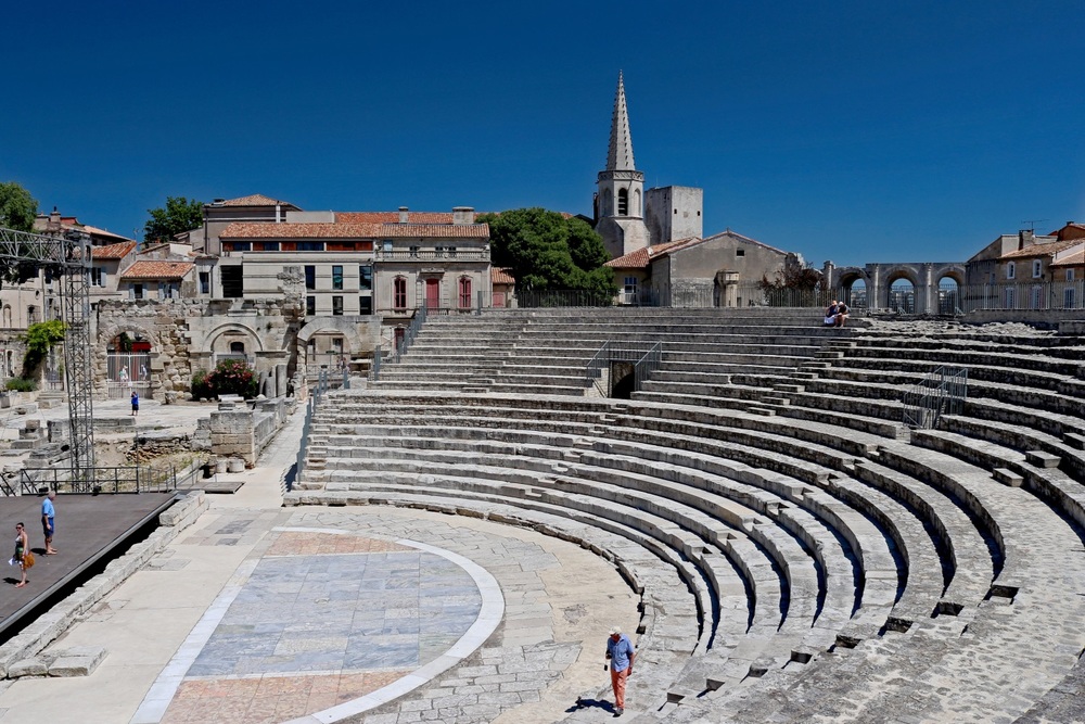 Франция, Прованс, Античният театър в Арл
