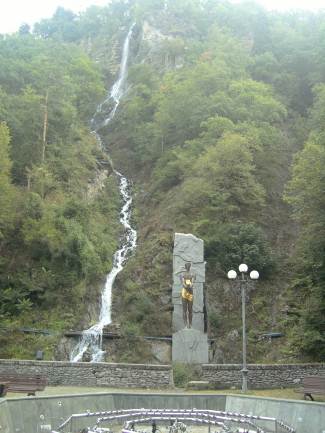 Грузия, Водопад в Боржоми
