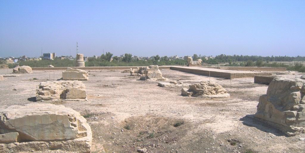 Руините на двореца на Дарий I Велики
