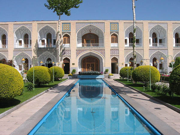 Иран, кервансарай Hotel Abassi
