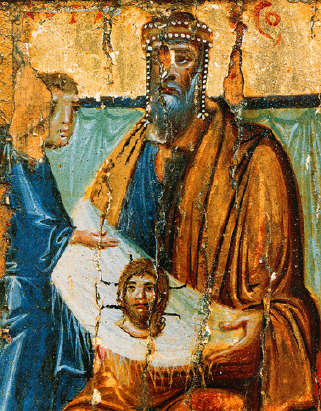 Икона от Х век от Синай
