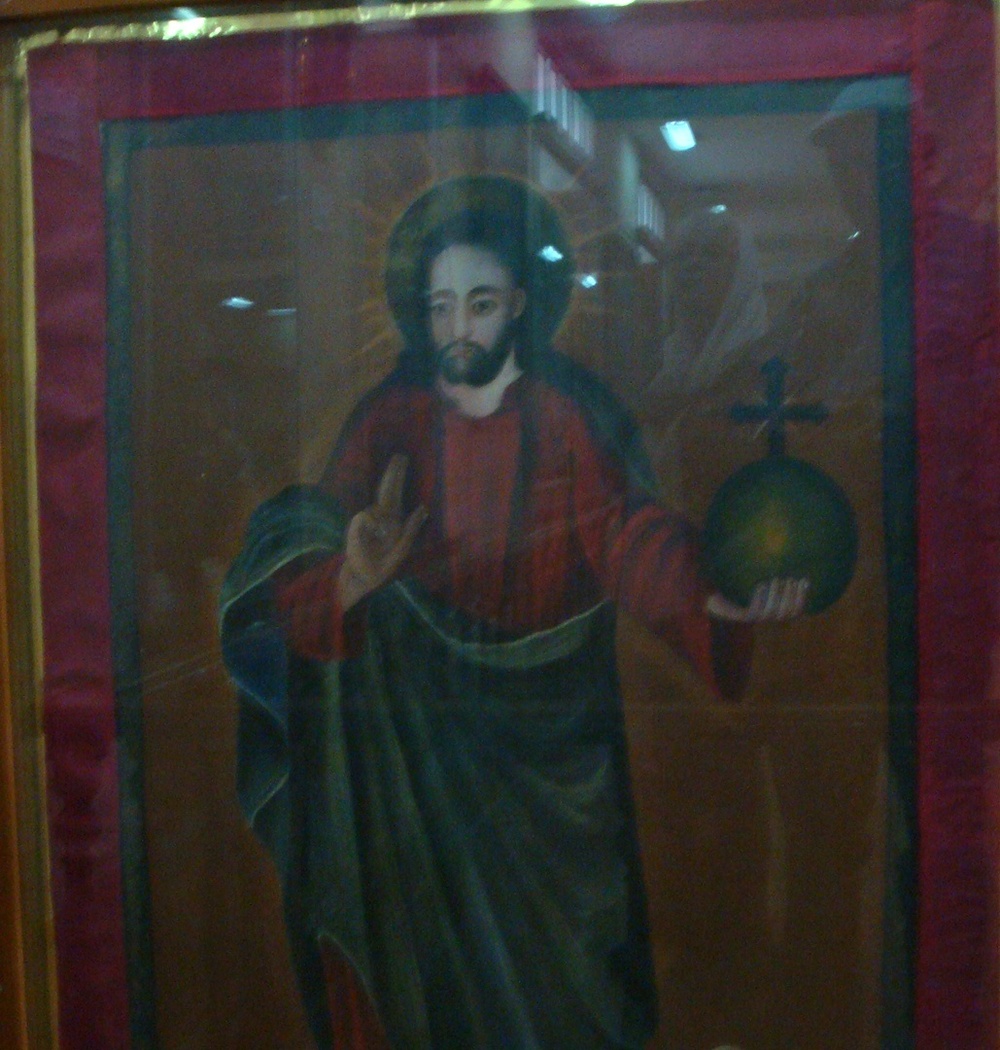 Исфахан, Иконата на Христос Вседържател от музея.
