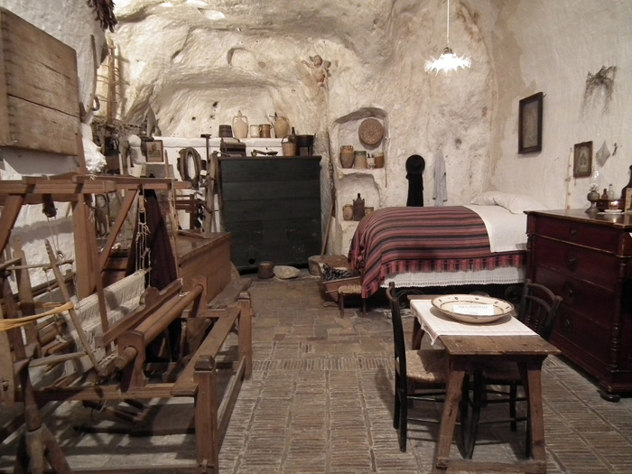 Италия, Стаята на Сasa grotta
