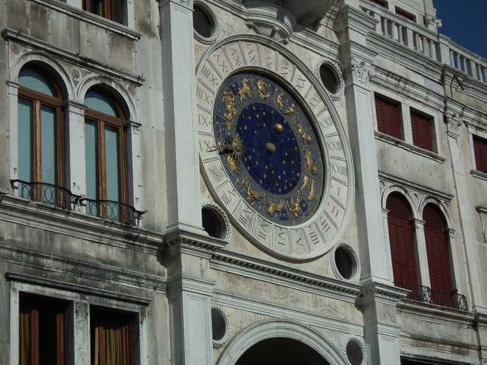 Италия, Венеция, Часовниковата кула - Torre dell