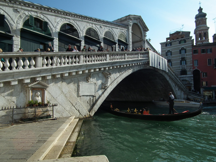 Италия, Венеция, Мостът Риалто
