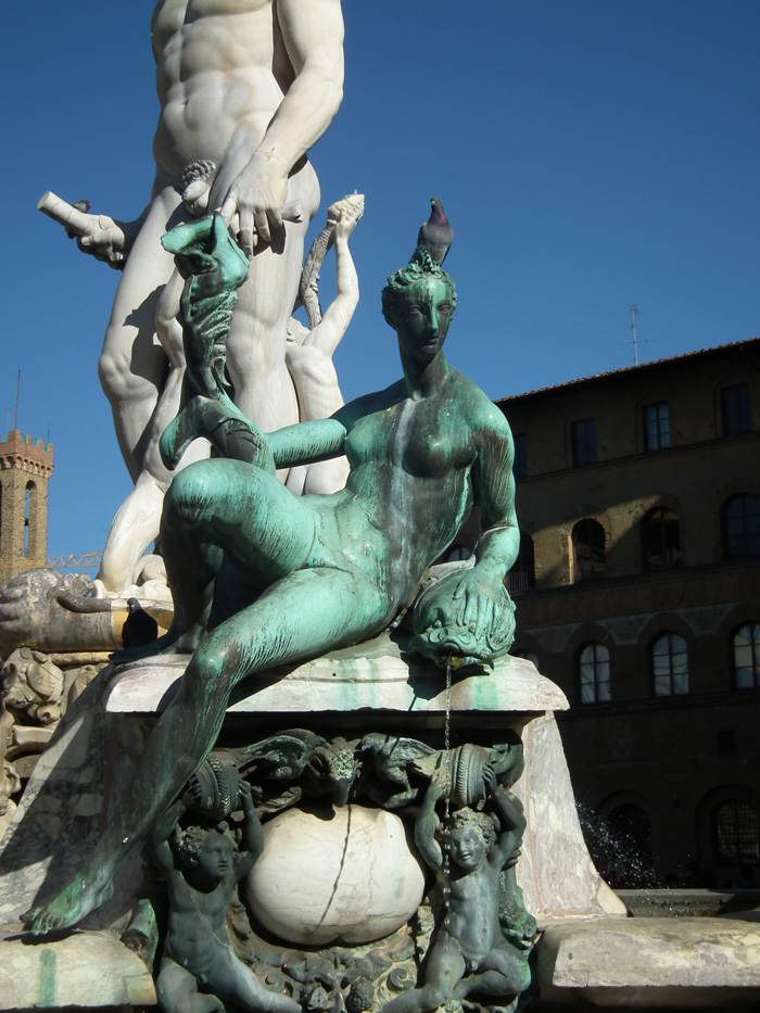 Италия, Флоренция, Фонтанът на Нептун
