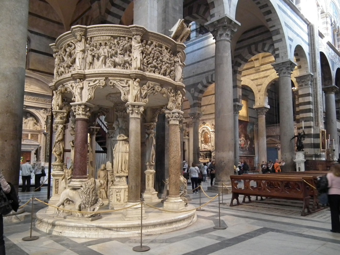 Италия, Пиза, Катедралата Св. Богородица Успение Богородично
