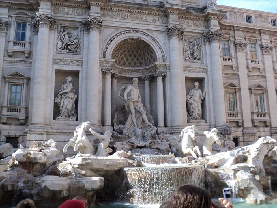 Италия, Рим, фонтан Ди Треви
