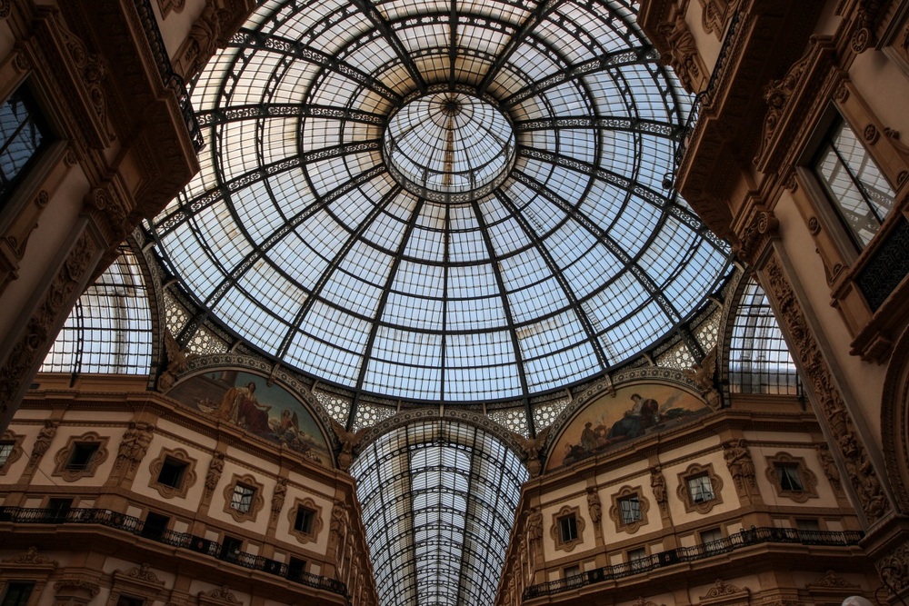Италия, Милано, галерия на Виторио Емануеле

