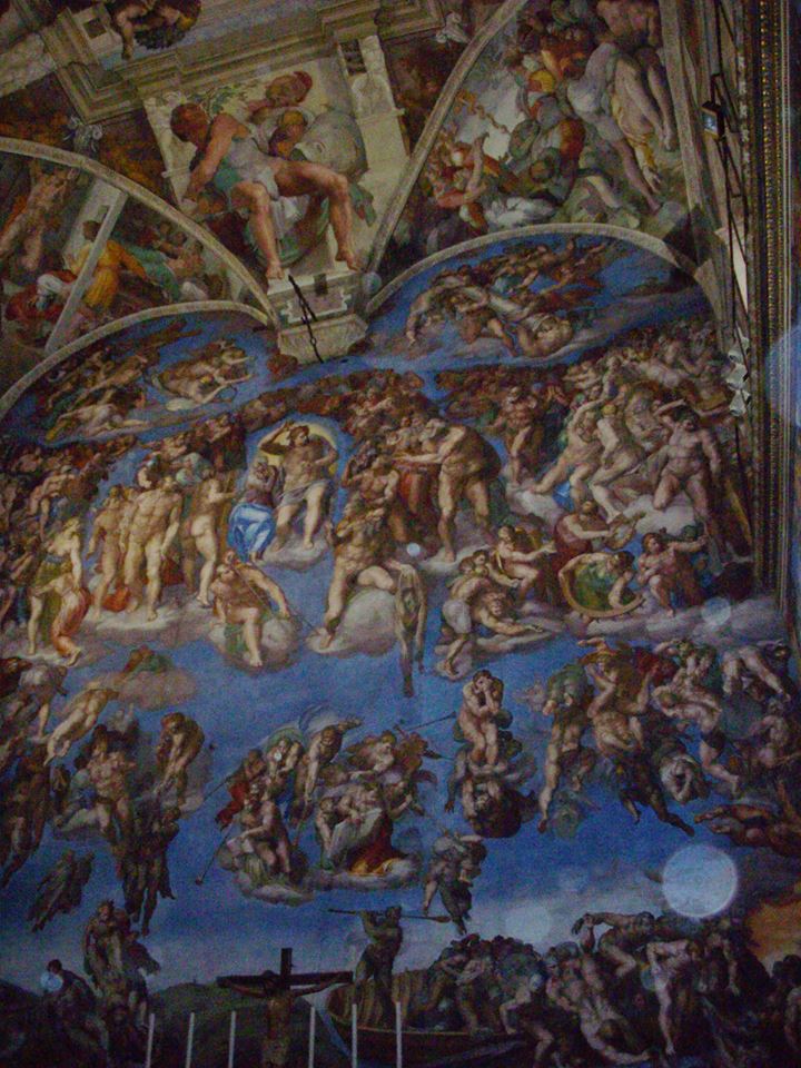 Италия, Ватикана, Стенопис Страшният съд в Сикстинската капела
