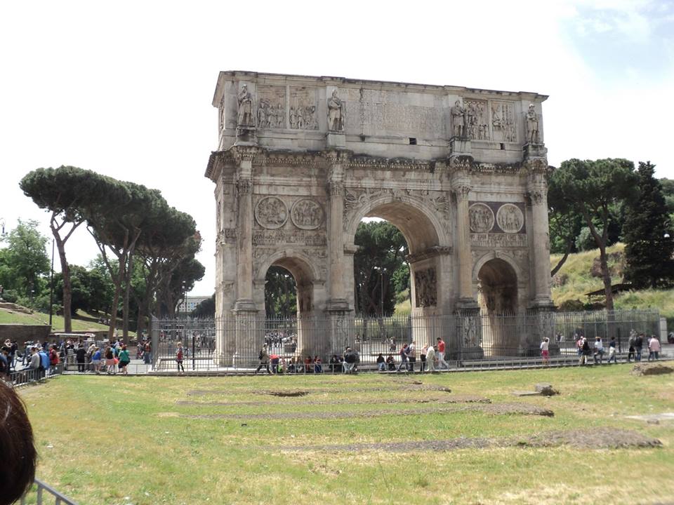 Италия, Рим,Триумфалната арка на Константин
