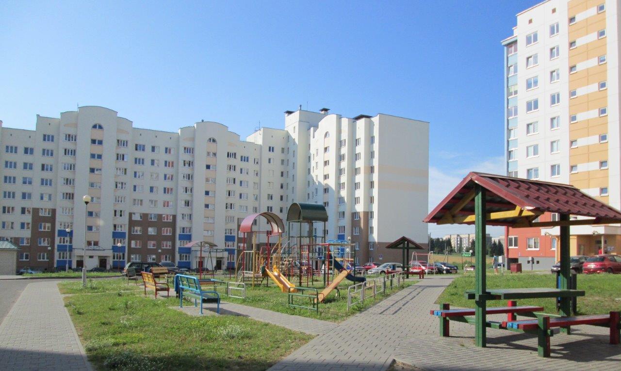 Нов жилищен квартал в град Гродно
