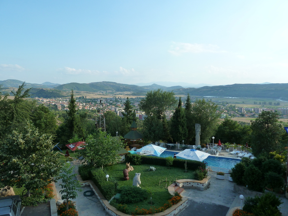 България, Източни Родопи, гледка от хотел „MG“
