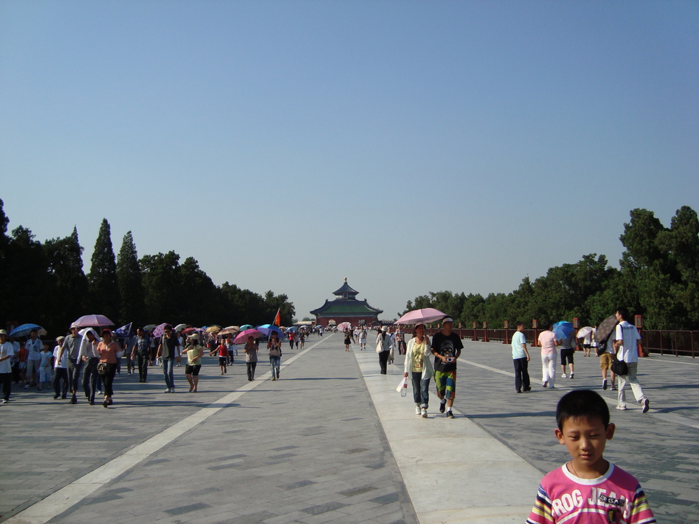 Китай, Пекин, в дъното – Императорският Небесен свод
