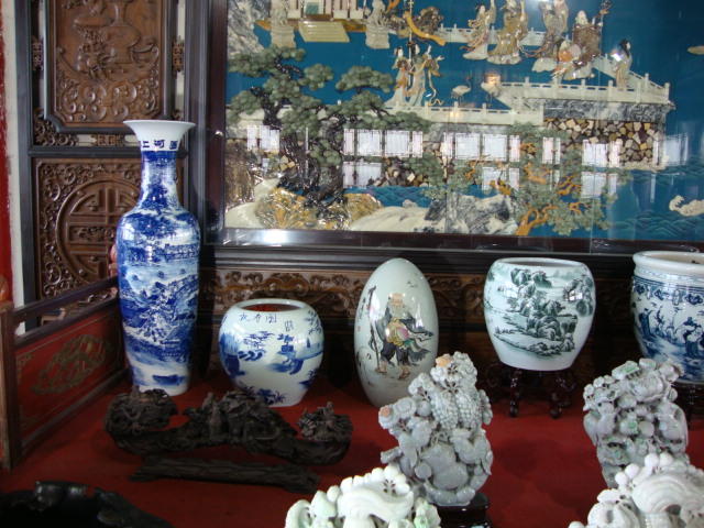Китай, Пънлай, Ръчно изрисуван порцелан
