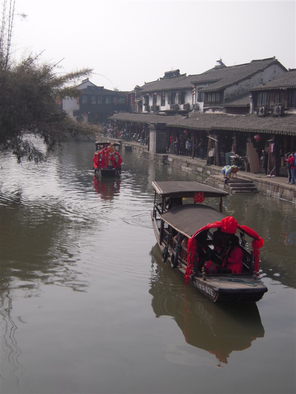 Китай, Ситан, Сватбени лодки
