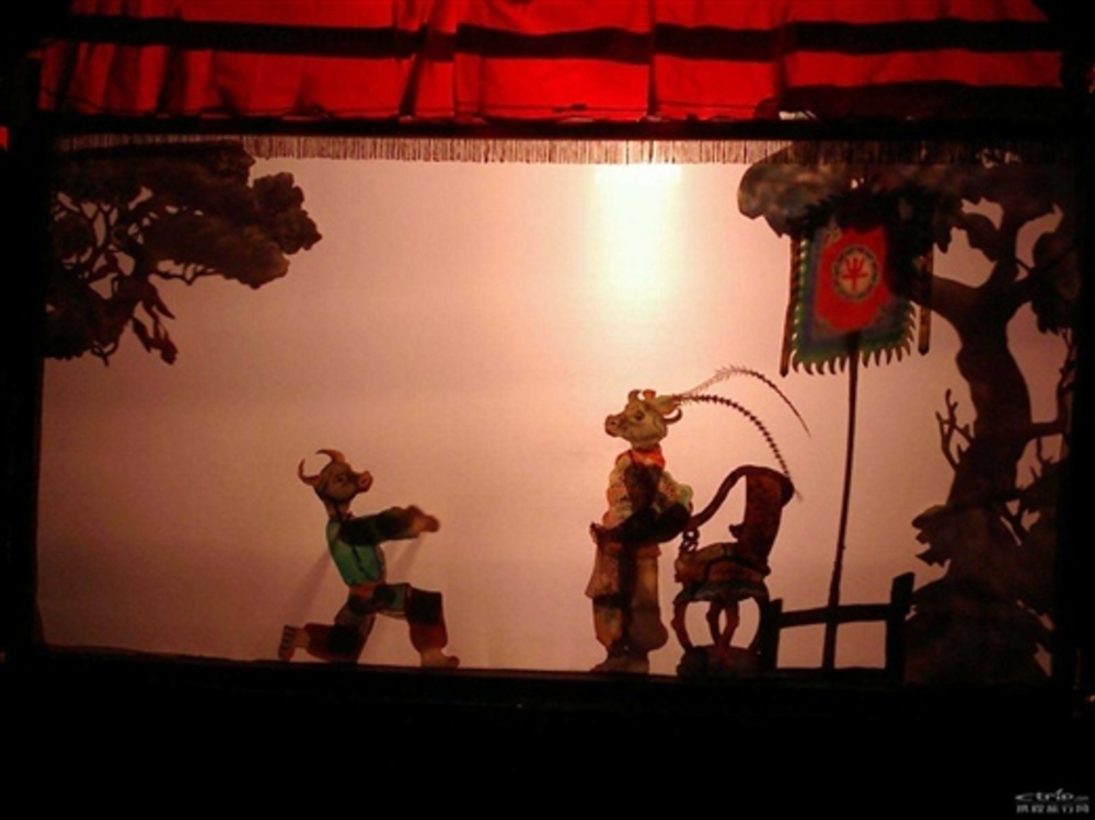 Китай, Театър на сенките

