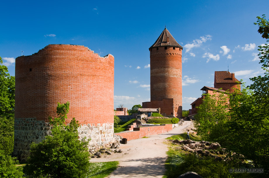 Латвия, замъка Турайда
