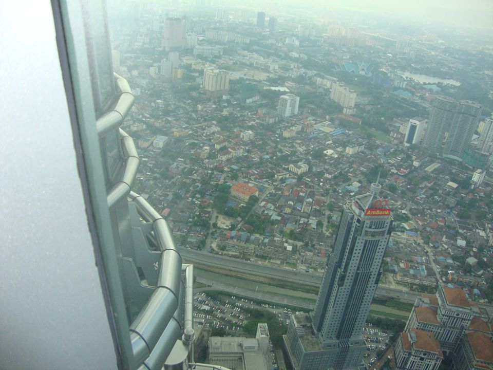 Малайзия, Поглед от 86 етаж на Petronas Towers

