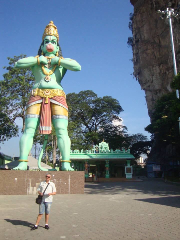 Малайзия, Статуята бог Хануман до гарата
