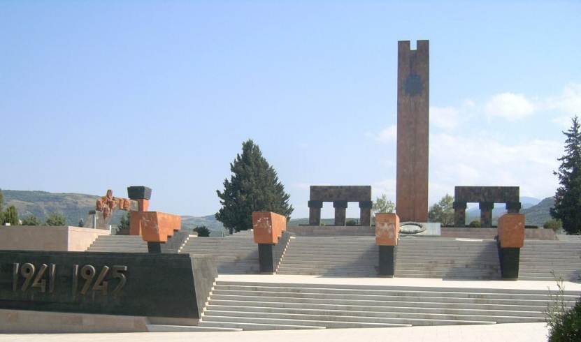 Нагорни Карабах, Мемориала на загиналите през войната 1941÷1945

