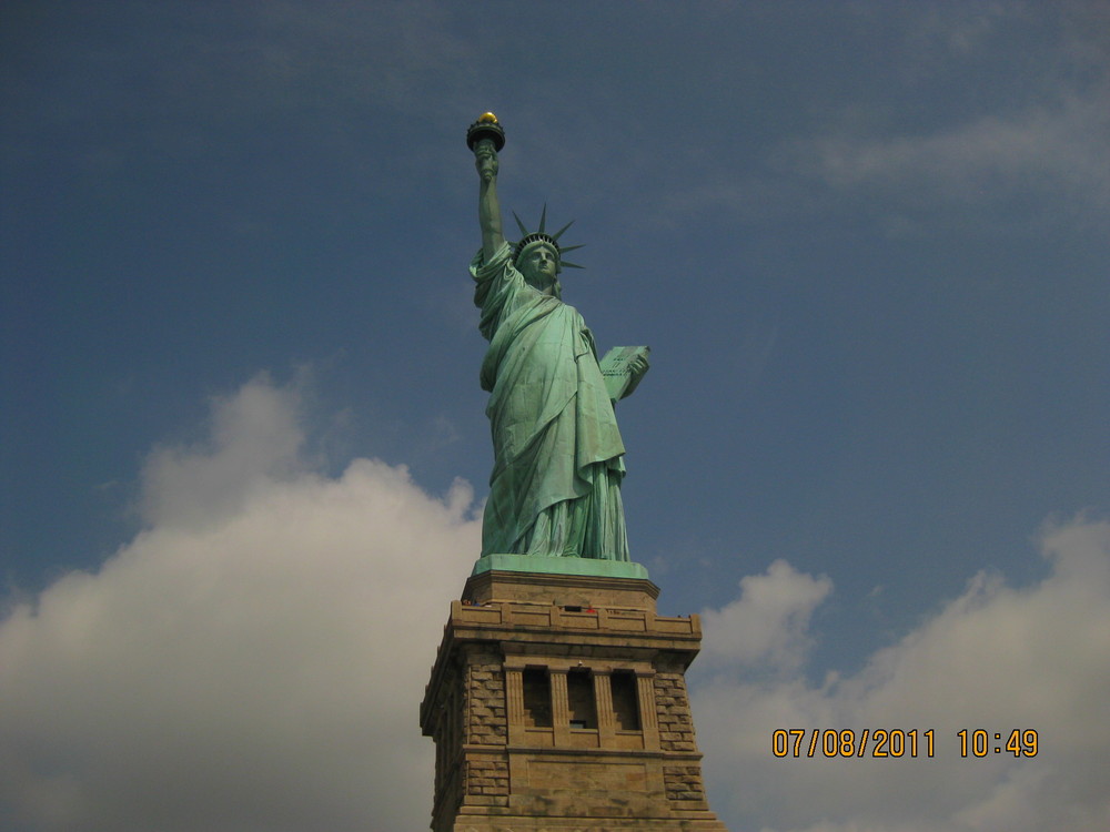 САЩ, Ню Йорк, Статуята на свободата в цял ръст
