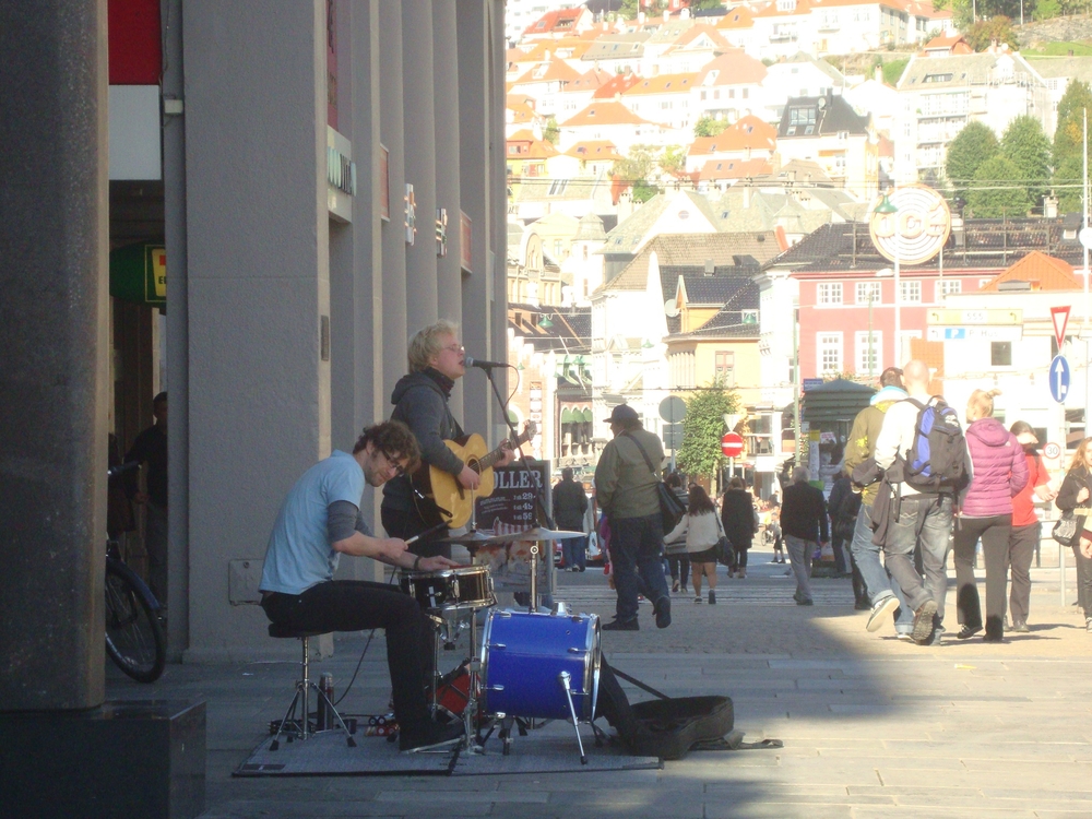 Норвегия, Улични музиканти
