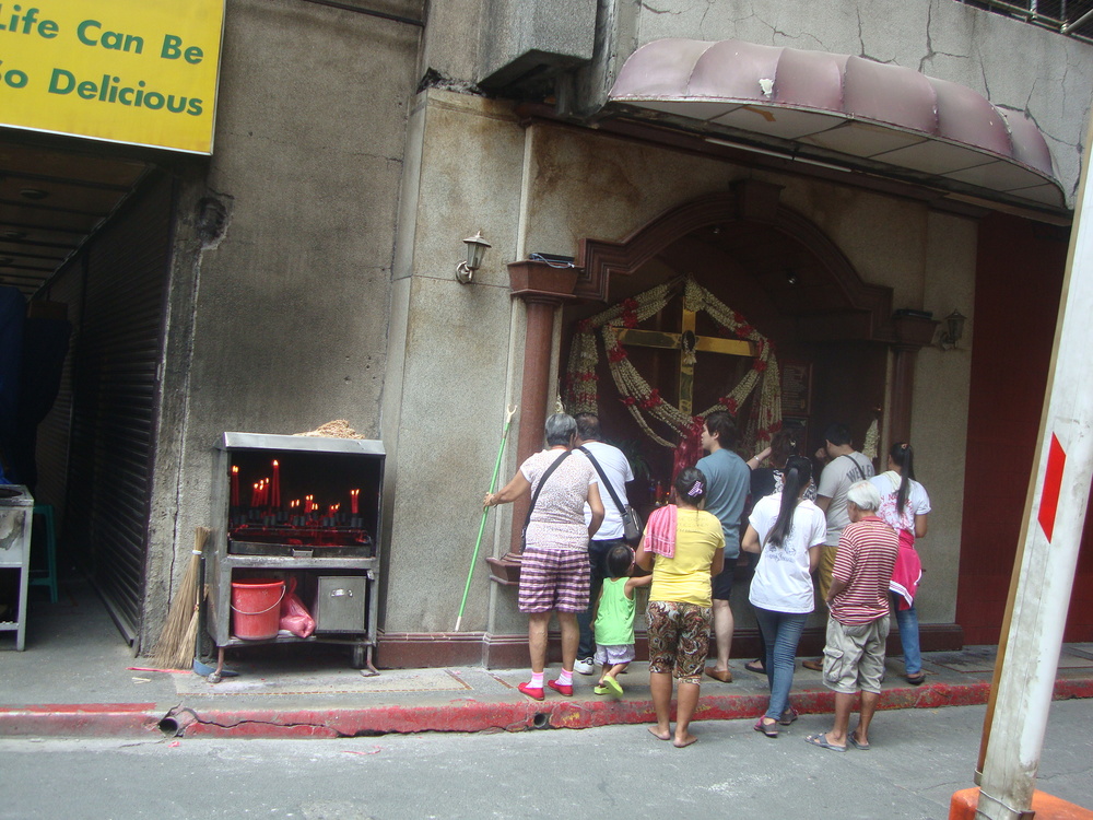 Филипините, Манила, олтарът- светилище на открито

