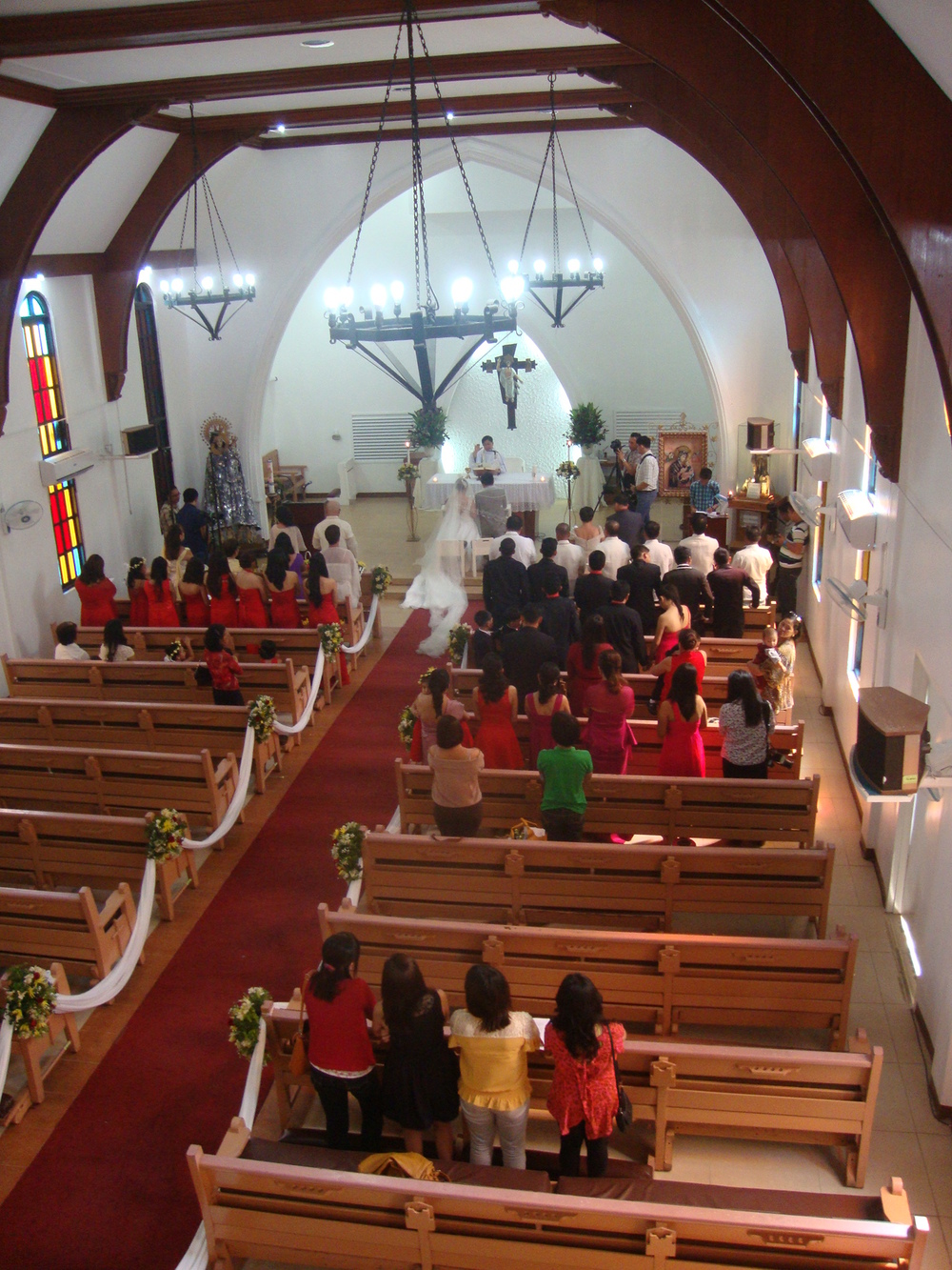 Филипините, сватбата в Сан Роке
