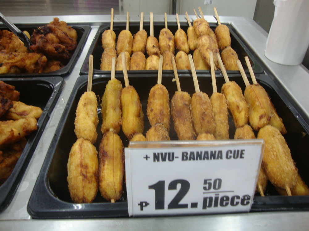 Филипините, бананови щеки в мол СМ
