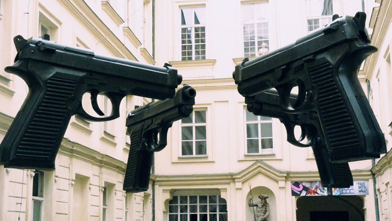 Чехия, Прага, David Černу’s Guns
