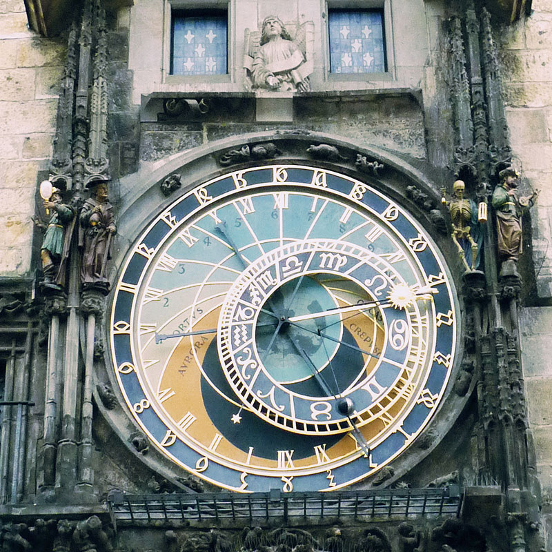 Чехия, Прага, Pražský orloj
