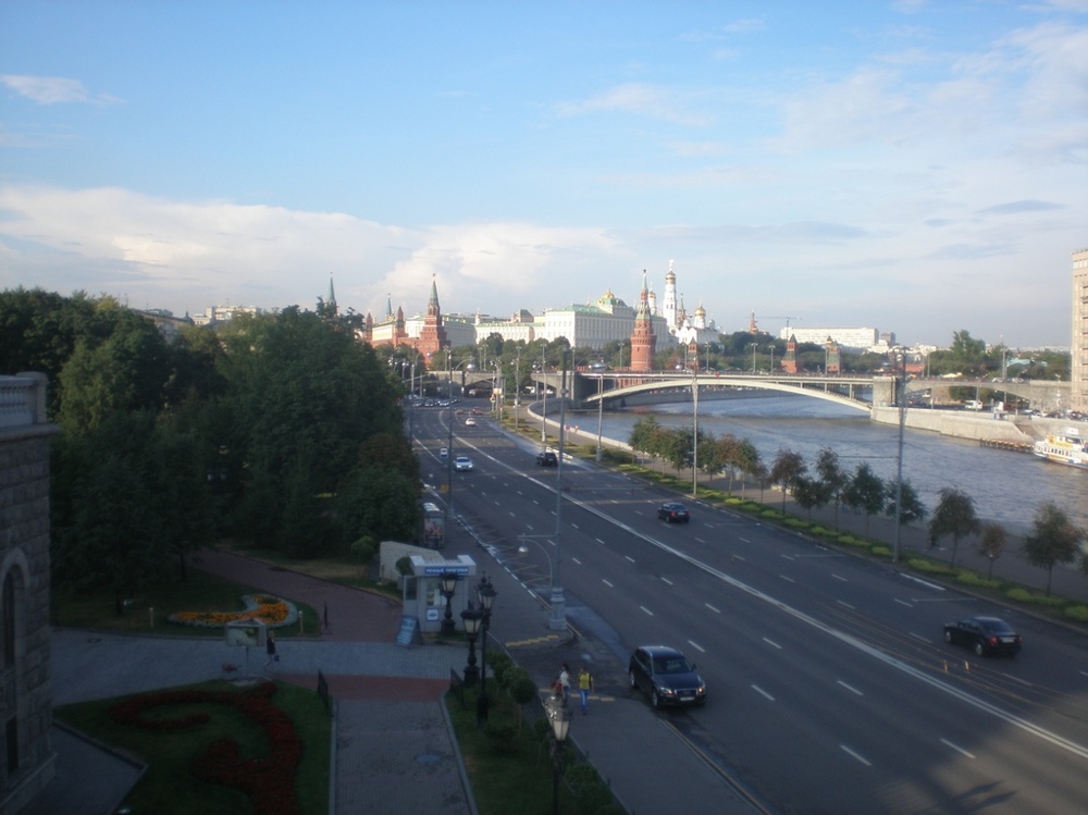 Голфаджия в Русия, Москва, Река Москва и Кремъл
