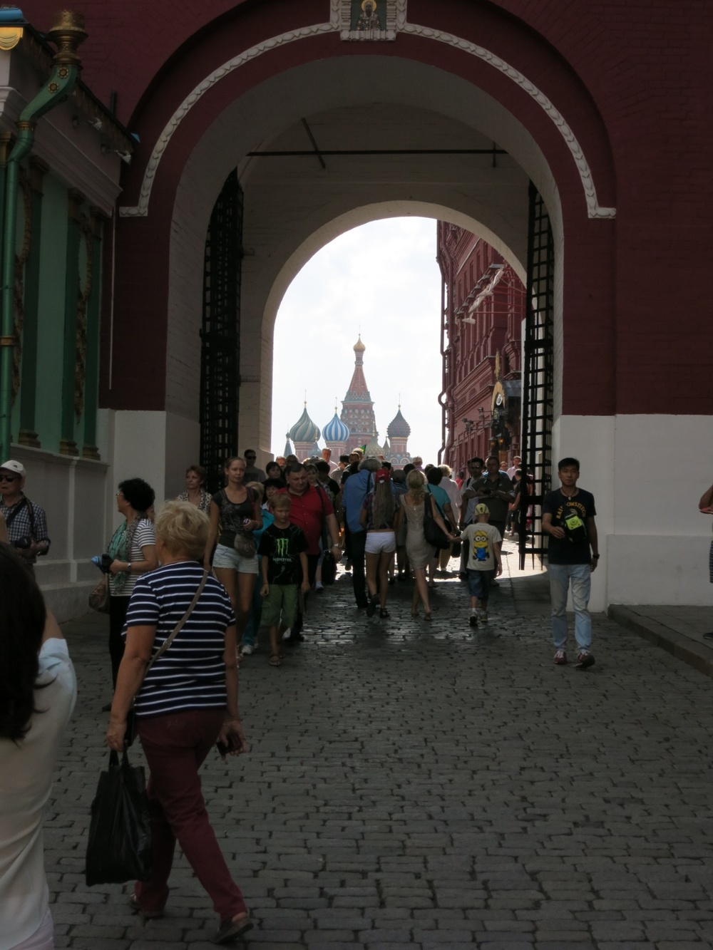 Голфаджия в Русия, Москва, към Червения площад
