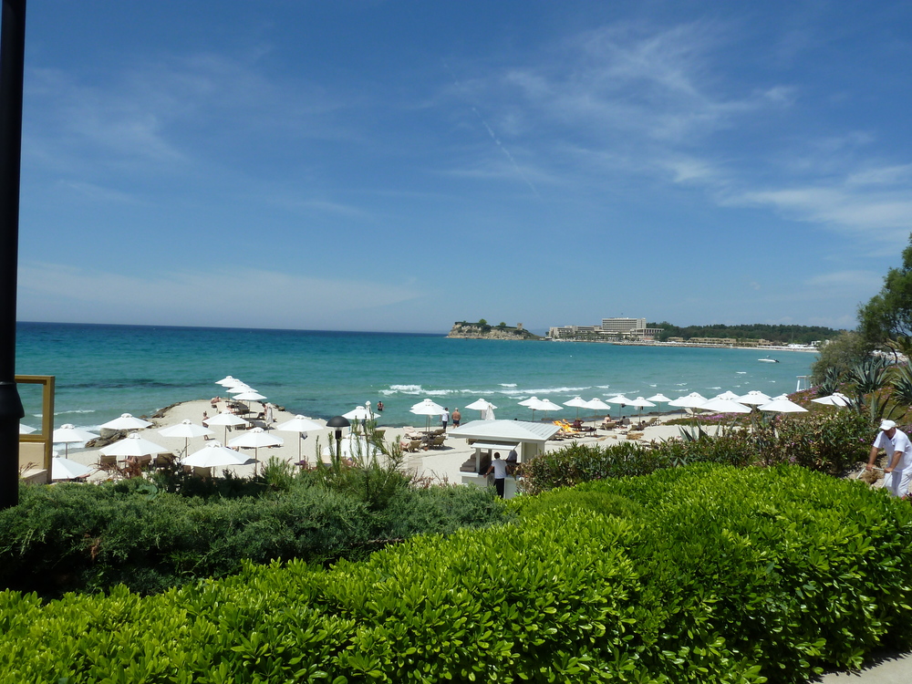 Гърция, Плажът на Sani Beach Club
