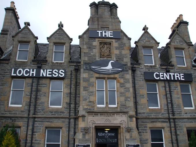 Шотландия, Сградата с експозицията за Неси
