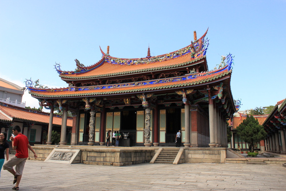 Тайван, храмът на Конфуций в Тайпе
