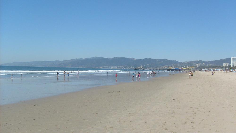 САЩ, плаж Санта Моника
