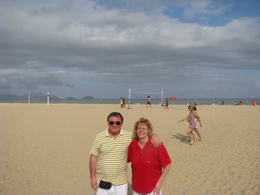 Бразилия, Рио де Жанейро, На Копакабана за всеки има по нещо интересно: плаж, волейбол, спортно ходене или просто фотосесии
