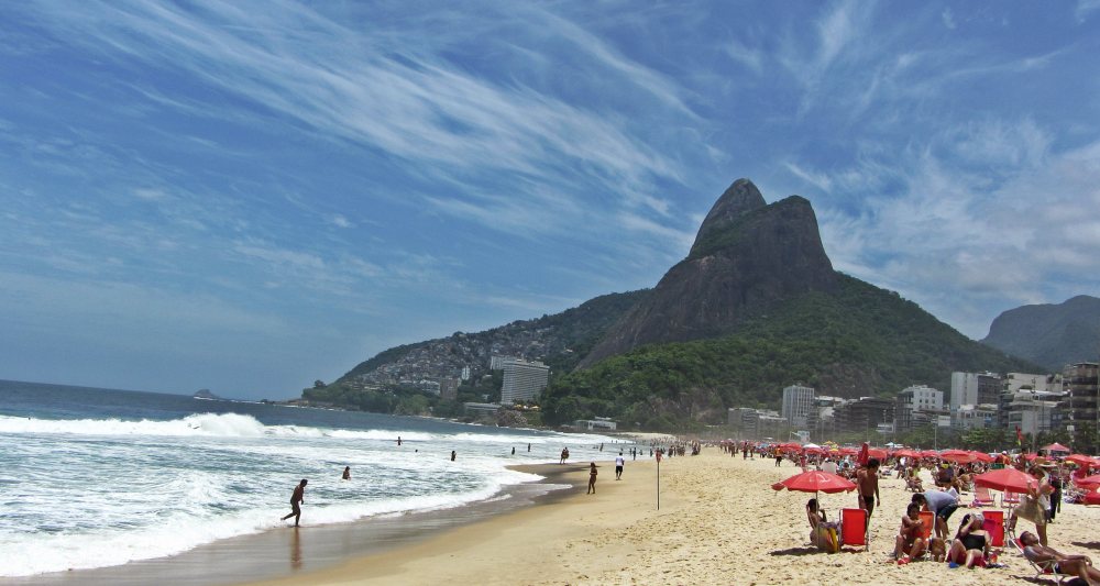 Бразилия,Рио де Жанейро, Плаж и хълмове