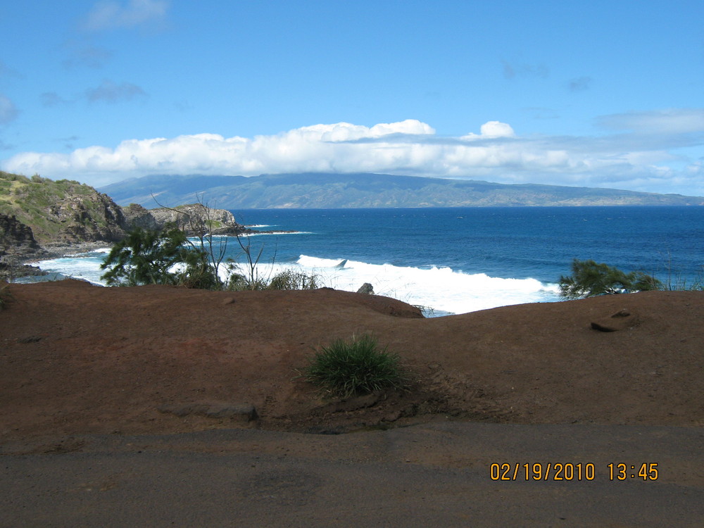 Хаваи, Поглед към открития океан от северния бряг на Мауи
