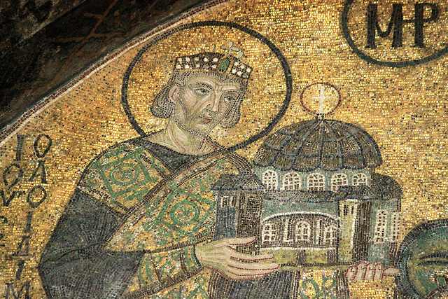 Император Юстиниан през последните си години(559-560)
