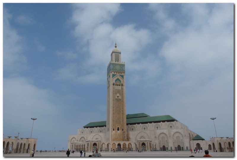 Мароко, Казабланка, джамията Хасан ІІ
