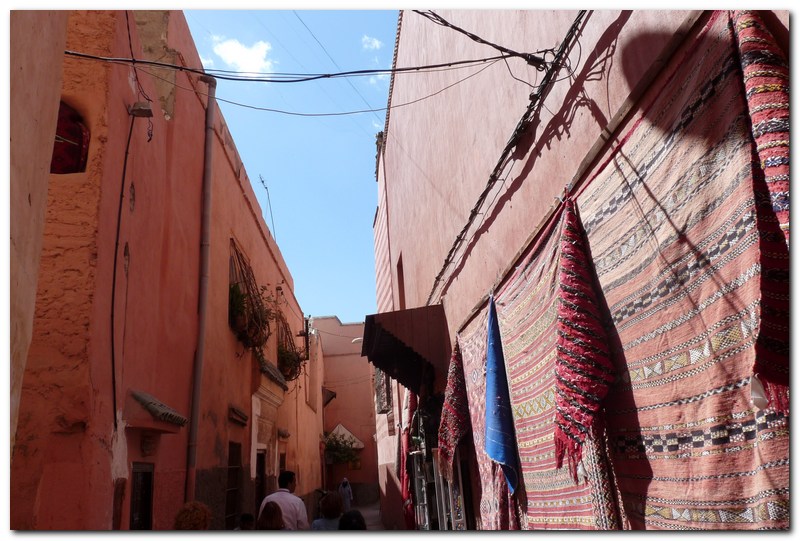 Мароко, Маракеш, из старата част на града
