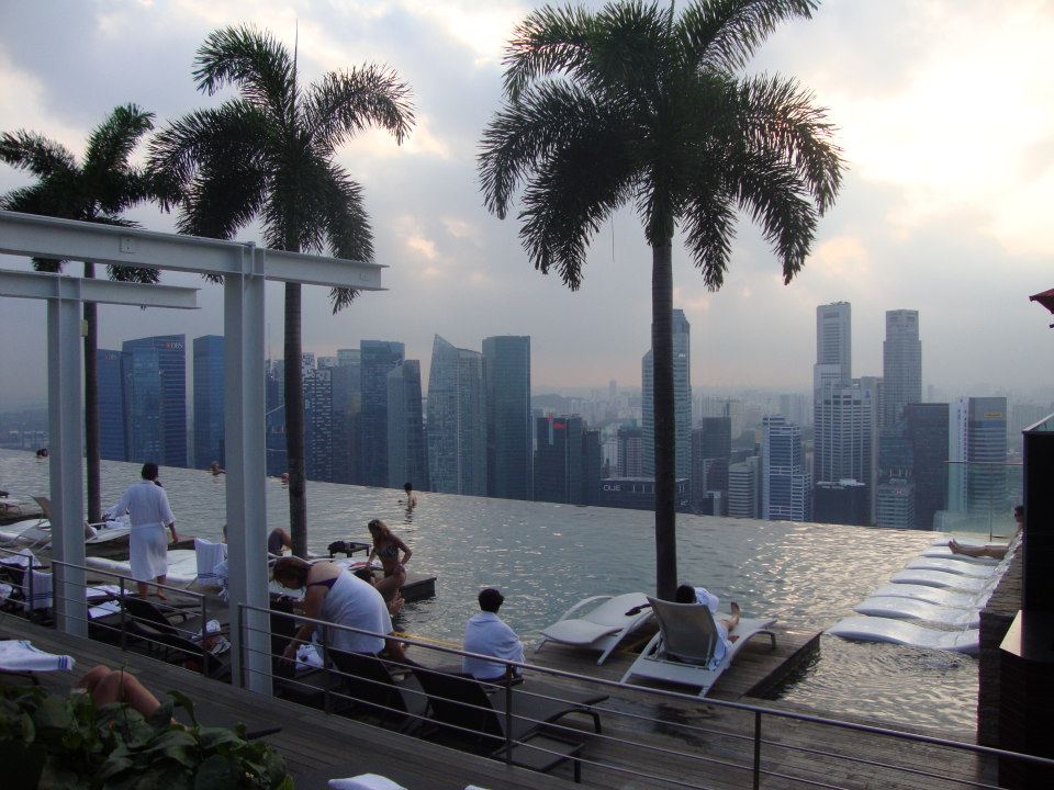 Сингапур, На 57-я етаж в Марина Бей Сандс
