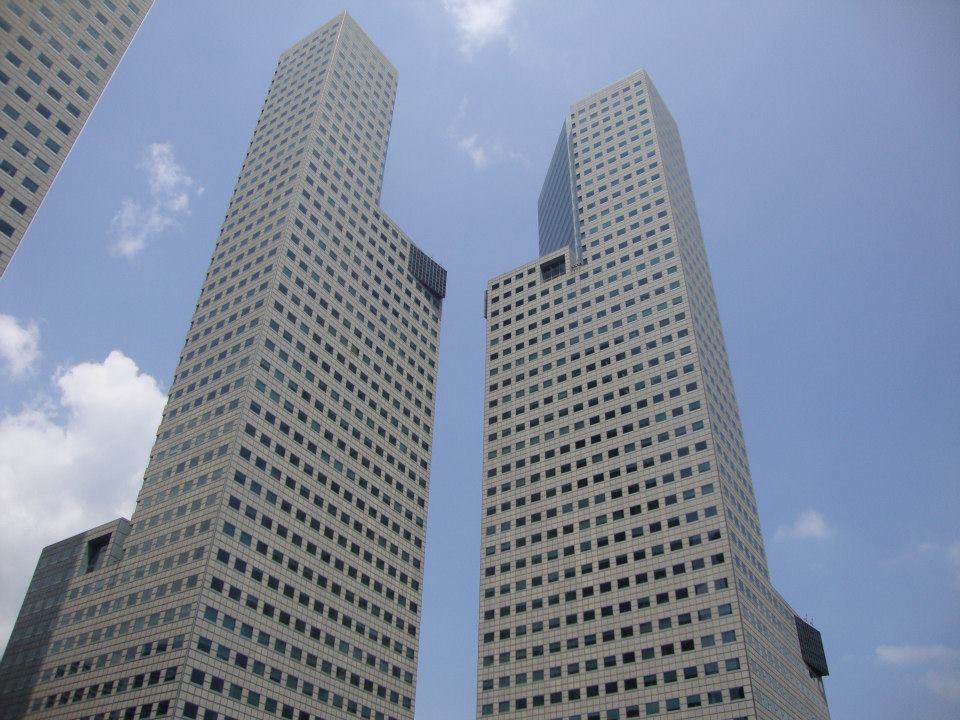 Сингапур, Част от кулите на Suntec City
