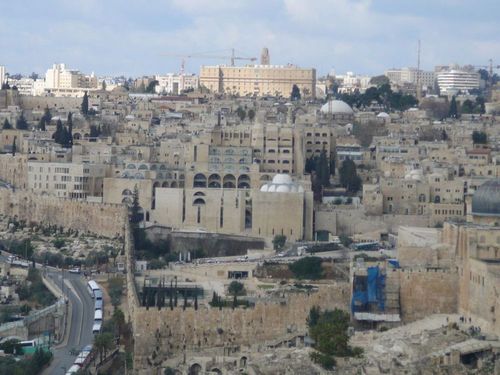 Йерусалим - изглед от хълма
